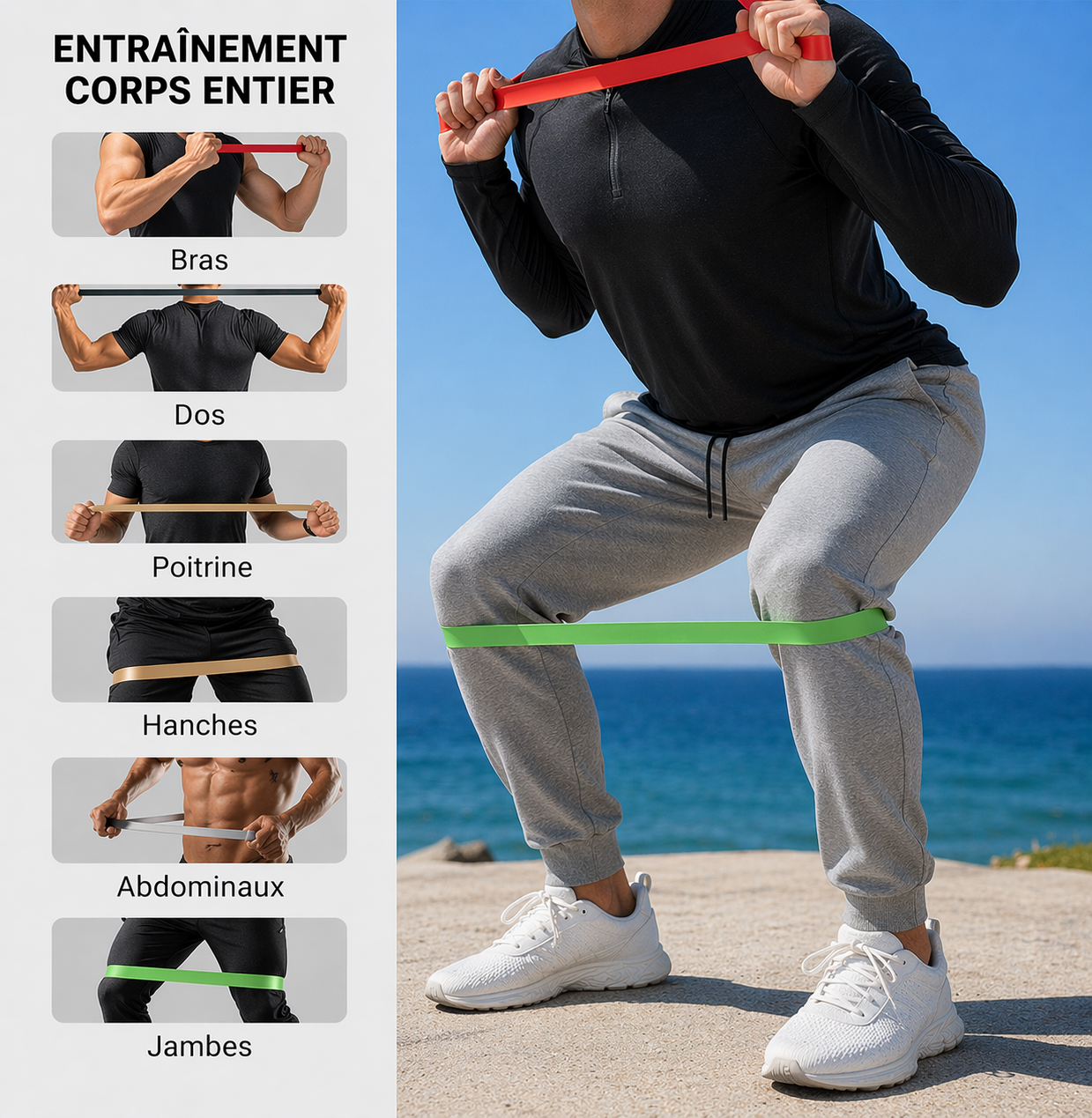Bande élastique Posturall Pro™ 9kg – Le complément idéal
